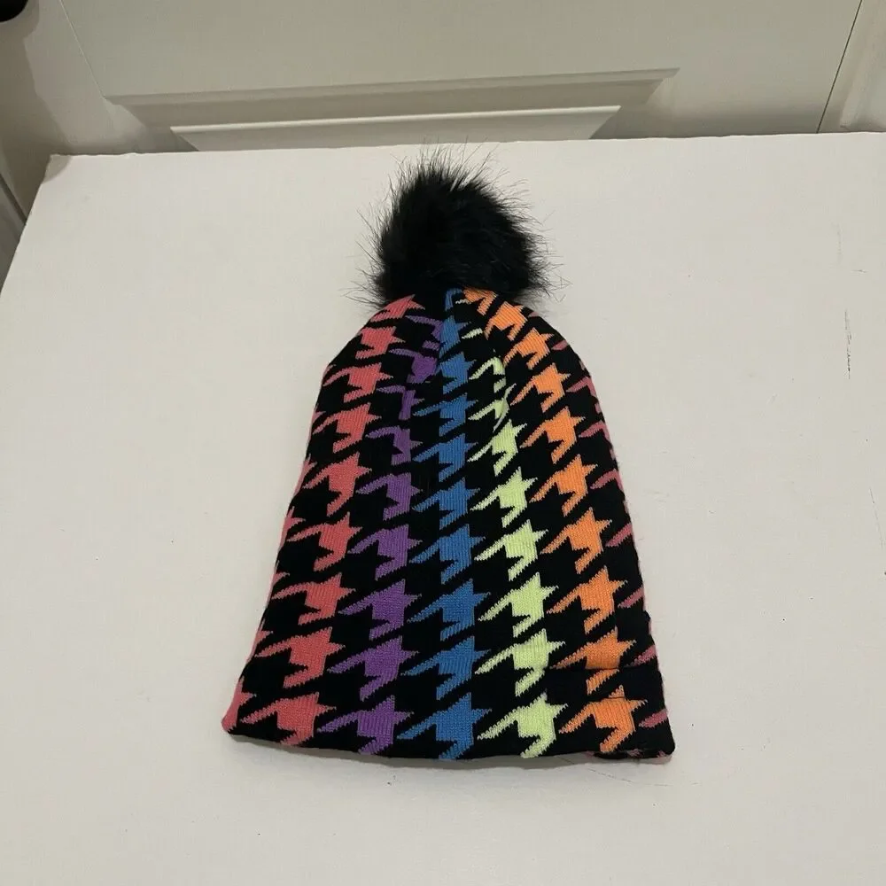 Justice black multicolor